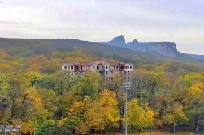 Plaza Sanatorio. Webcams en línea Zheleznovodsk