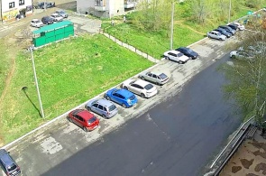 Avenida Salavat Yulaev. Ángulo 2. Cámaras web Baymak en línea
