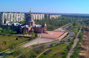 Webcam de Sovernaya Square Severodonetsk en línea