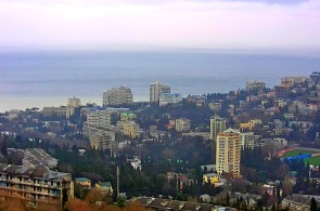 Vista de la ciudad. Cámaras web de Yalta